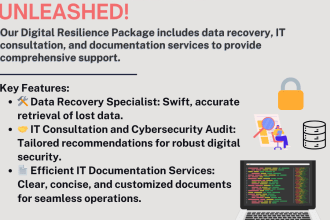 provide digital assurance, data recovery, cyber consultancy, documentation