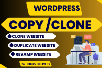 clone website, copy clone wordpress website,clone wordpress, wix to wordpress