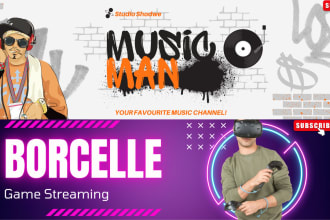 create any type of youtube covers,fb banners