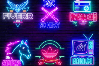 create neon logo and custom neon sign within 24 hours