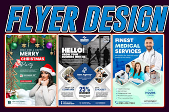do event, instagram, online, church, hair, lash extension flyer, posters design