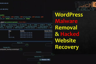 remove wordpress malware and hacked website recovered