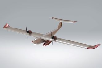 design expert 3d models of drones, uav, vtol aircraft, and aerospace vehicles