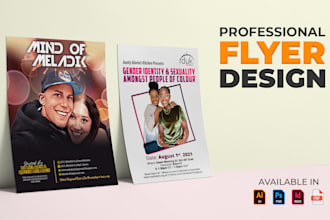 create audience engaging flyer design in 6h
