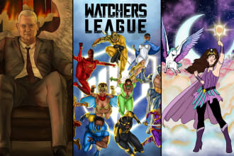 illustrate your comic book cover
