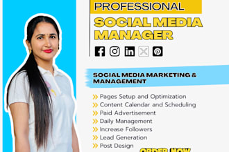 be social media manager, social media management, social media advertising