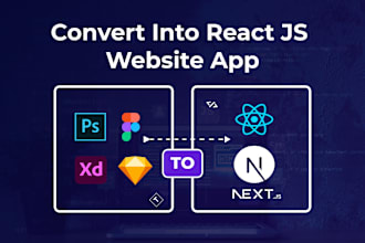convert figma to react or figma to next js with tailwind css typescript shadcn