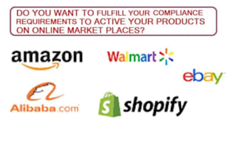 provide doc for amazon, alibaba, shopify, walmart and ebay