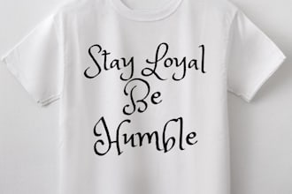 create mind blowing typography t shirt design