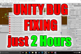 fix unity bugs and reskin 2d 3d games for android and ios