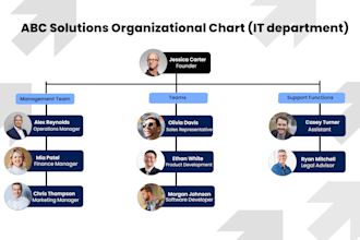 design professional organization chart