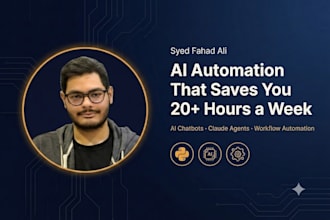 build a custom ai chatbot or automation agent