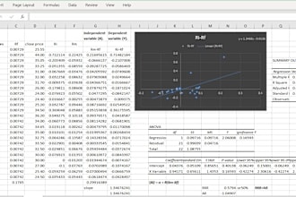 do any excel, google spreadsheet, formulas task efficiently