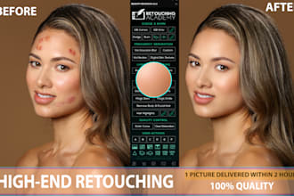 do professional photoshop editing and photo retouching