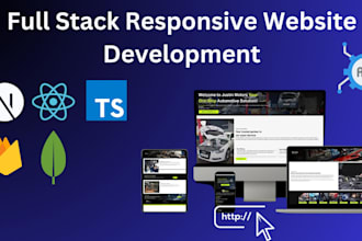 create custom mern stack websites with react node next js mongodb firebase