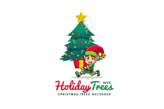 design lovely extremely good christmas tree logo