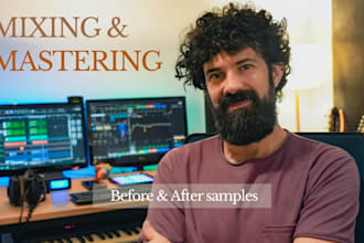 mix and master your song professionally