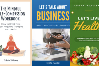 design book cover, ebook, paperback cover design