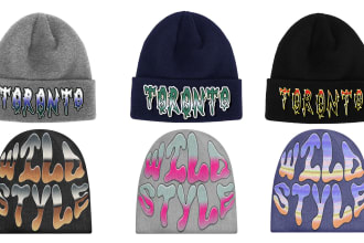 create unique y2k,hat, beanie design for your brand