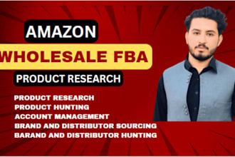 do amazon wholesale fba or fbm product research for US