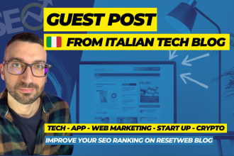 provide guest post on my italian tech blog
