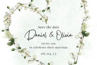design your save the date card