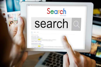 do web research, internet research, market research as a virtual assistant