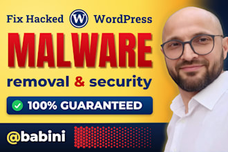 fix hacked wordpress malware removal, wordpress security, remove malware