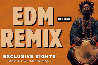 produce melodic techno, afro house, techno, tech house