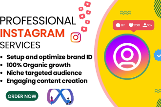 build your instagram page and grow it organically with real engagement