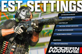 provide you with pro controller settings for cod