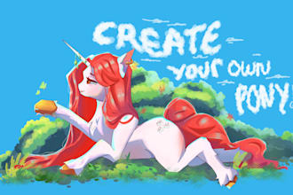 design your original my little pony character