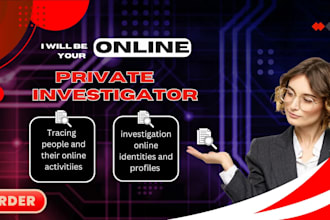 do background check and social media investigation as your private investigator