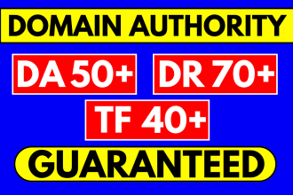 domain authority moz da  domain rating  increase ahrefs dr trust flow  tf cf