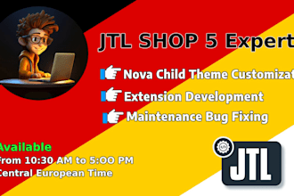 your jtl shop 5 designer and jtl plugin developer