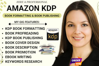 publish amazon kdp book french self publishing book formatting ebook ghostwriter