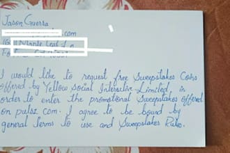 handwriting card , envelopes you want with letter and notes