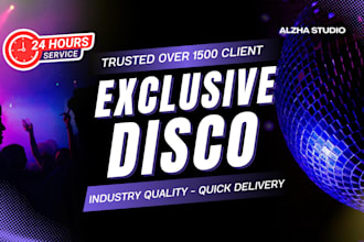 produce disco, soul, 70s or funk music with high quality