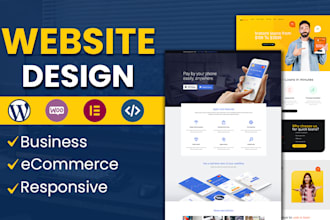 rebuild wordpress website design, responsive, wp website