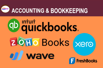 do bookkeeping on quickbooks zoho books xero wave freshbooks