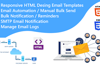 automatic SMTP bulk email notification