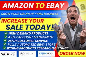 do amazon aliexpress and walmart to ebay dropshipping top listings