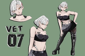 do character designs of your oc