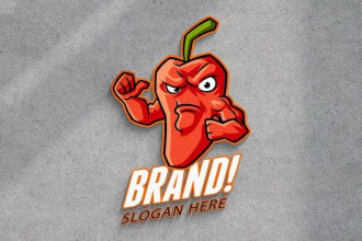 design a bold and appetizing chili restaurant food logo