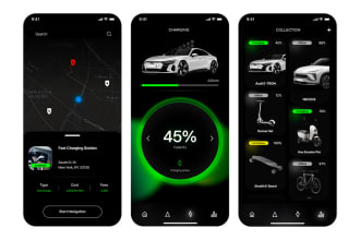 build ev charging app, tracking app, finder app, electric vehicle station app