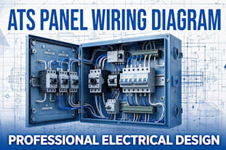 design ats panel star delta and mcc wiring diagram