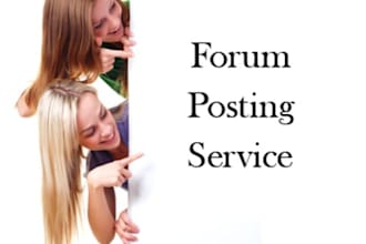post 25 quality comments on your forum