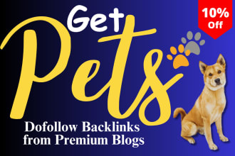 do pet guest posts on high authority premium blogs
