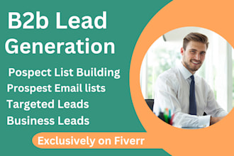 provide b2b lead generation and GEO targeted lead prospecting