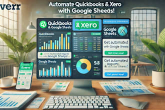 do automate quickbooks and xero data with google sheets